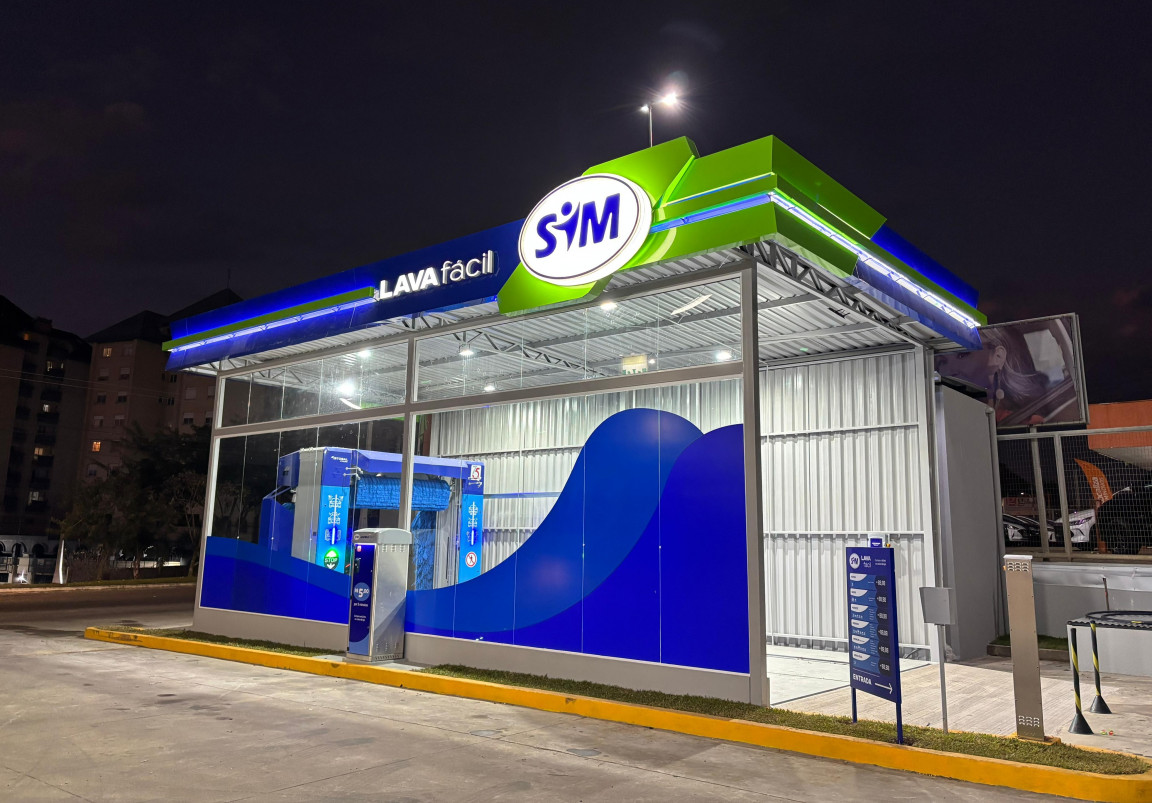 Uma das novidades é o Lava Fácil, com aspirador de autoatendimento para uso do cliente | GRUPO SIM/DIVULGAÇÃO/JC