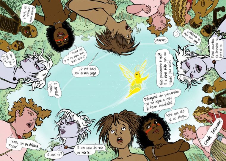 Uma das obras favoritas de Paula ganhou protagonista feminina; na trama, Peter é confundido com o Curupira