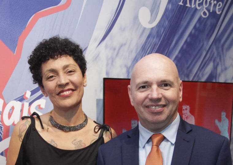 Joana do Carmo e Jean-Luc Puyau