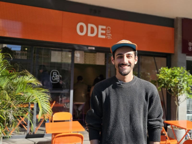 A Ode Cafeteria fica na rua Felipe Camarão, no bairro Bom Fim, em Porto Alegre Foto: NATHAN LEMOS/JC