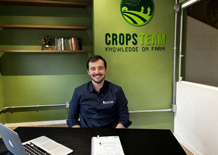 Michel Rocha da Silva é cofundador da Crops Team, vinculada à Universidade Federal de Santa Maria (UFSM) 