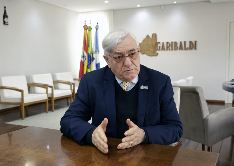 Sérgio Chesini, prefeito de Garibaldi, concedeu entrevista exclusiva ao Jornal do Comércio