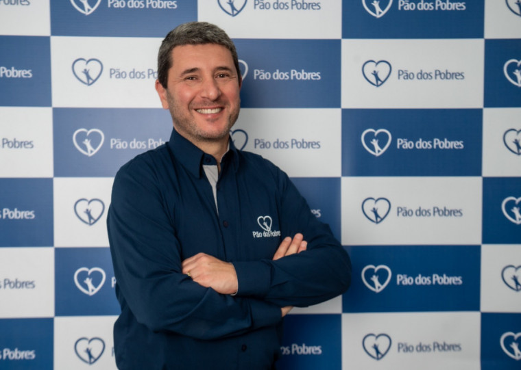 João Rocha, gerente da Fundação O Pão dos Pobres de Santo Antônio