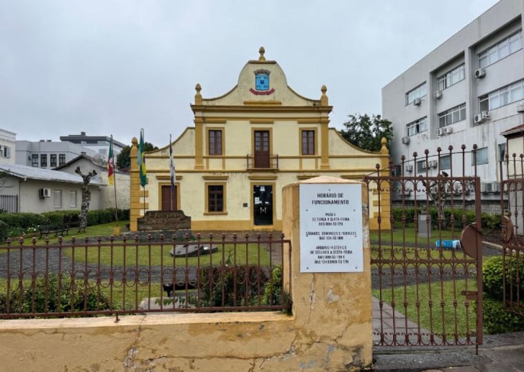 Prédio do Museu Museu já abrigou hospital e passou por um incêndio em 1939