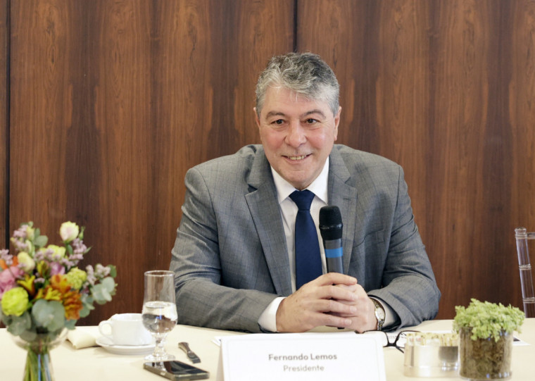 Fernando Lemos, presidente do Banrisul, diz que o resultado que é o segundo maior da história do banco