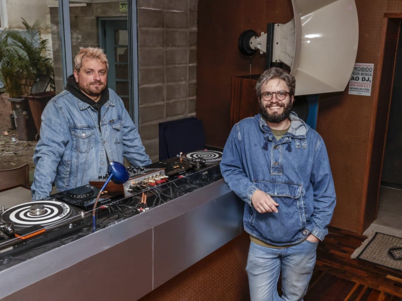 Jo&atilde;o Pedro Florence e Eduardo Titton est&atilde;o &agrave; frente do Vague Foto: T&Acirc;NIA MEINERZ/JC