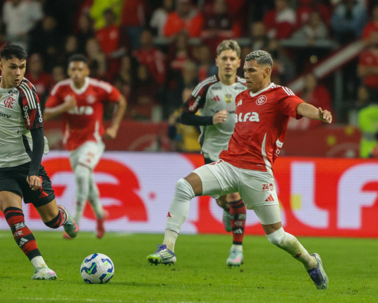 Com time reserva, Inter perde para o Flamengo no Beira-Rio