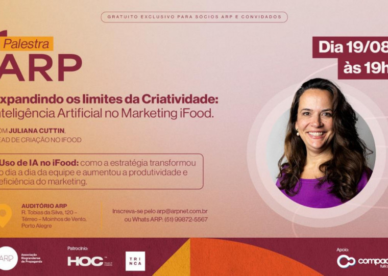 Juliana Cuttin apresentará dados e exemplos de desenvolvimento de novas habilidades, eficiência e produtividade na experiência do iFood