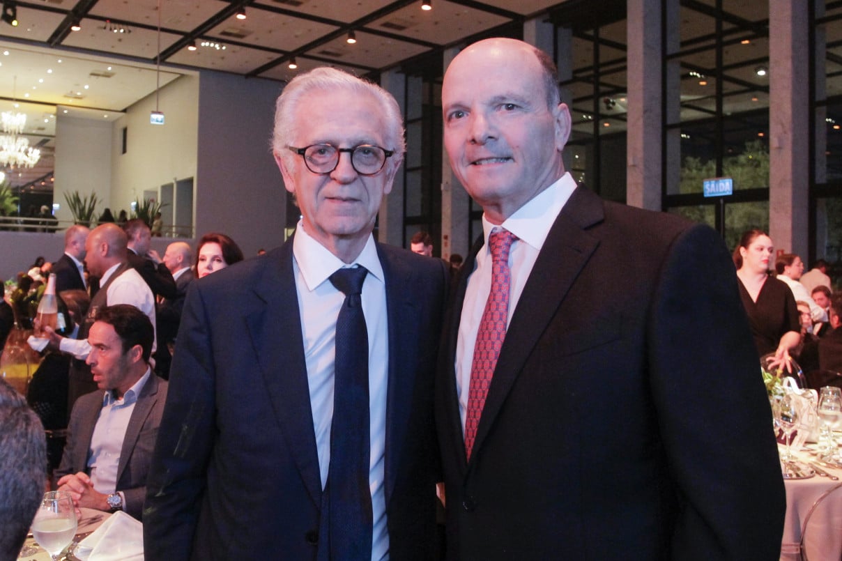 Claudio Zaffari e Paulo Afonso Feijó | EVANDRO OLIVEIRA/JC