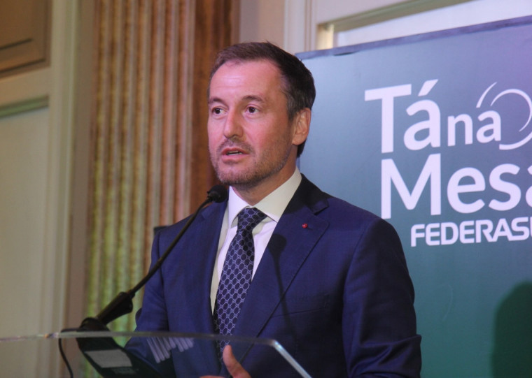 Diretor da Aegea, Fabiano Dallazen palestrou no Tá na Mesa ontem