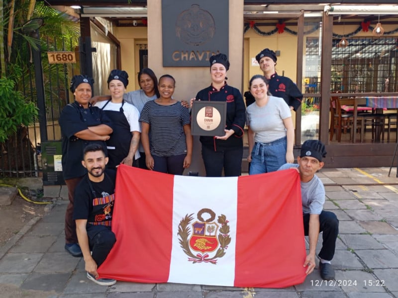 Em seu primeiro ano de funcionamento, o restaurante foi premiado como o melhor restaurante peruano em Porto Alegre Foto: CHAVÍN/DIVULGAÇÃO/JC