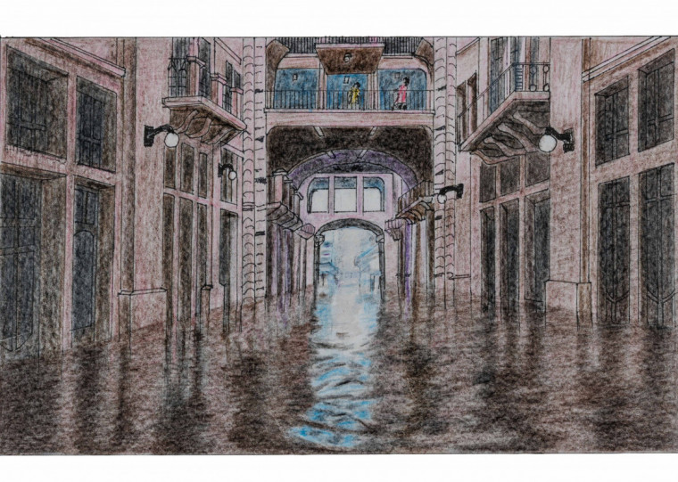 Mostra 'Inventário da inundação'  entra em cartaz nesta quinta-feira (4), na Galeria Augusto Meyer, do Ieavi, reunindo crônicas ilustradas, vídeos e palestras