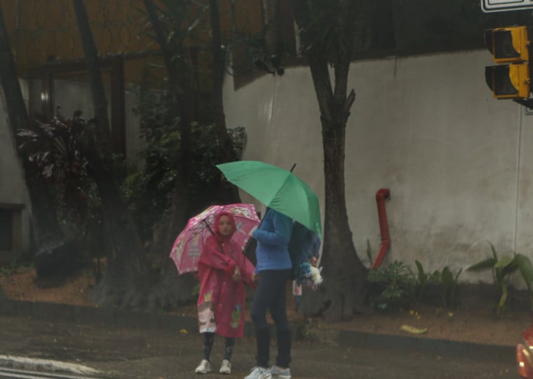 São esperados acumulados de chuva em torno de 80 milímetros no período