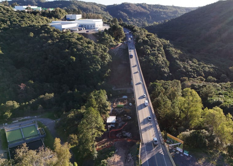 Ponte sobre o Arroio Tega tem tráfego diário de 20 mil veículos
