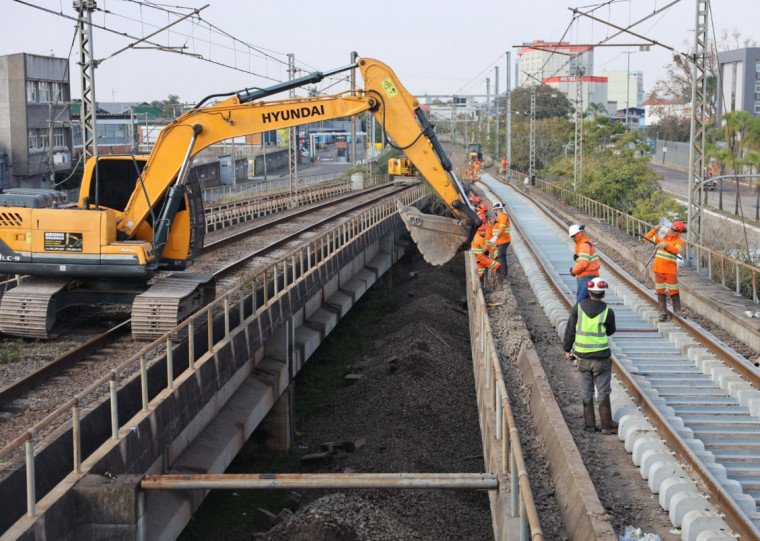 Trajeto integral do Trensurb será entregue antecipadamente, beneficiando milhares de usuários
