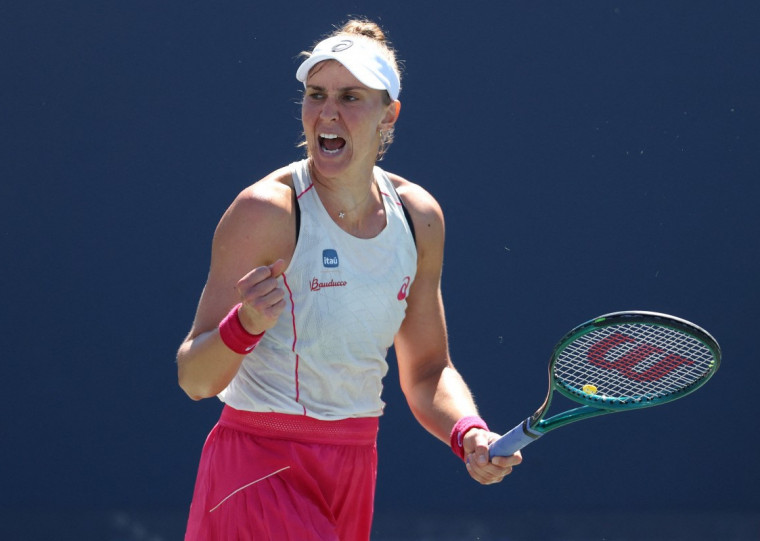 Ano passado a tenista brasileira chegou às quartas de final do torneio