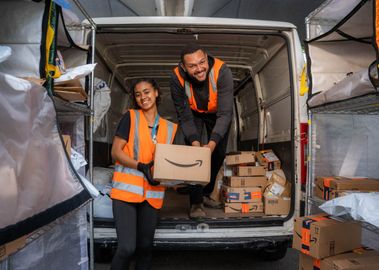 Entregadores Amazon