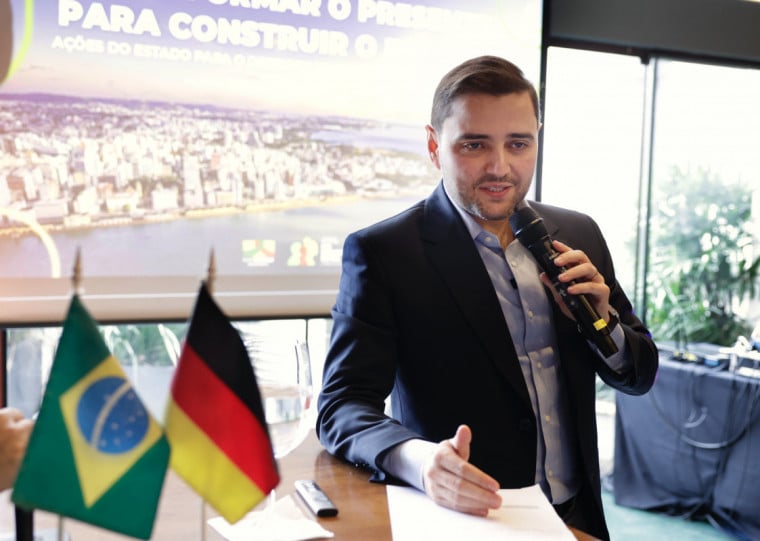Afirmação foi feita durante palestra concedida pelo vice-governador na Câmara Brasil-Alemanha