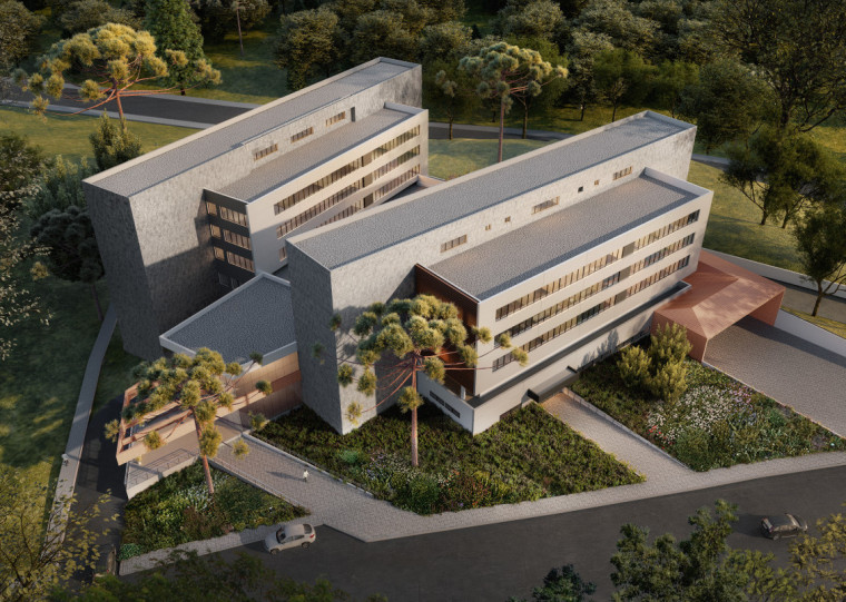 Pompéia Pryme está sendo erguido na cidade de Caxias do Sul