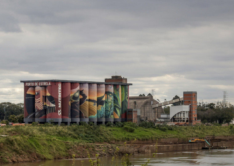 Complexo situado na beira do Rio Taquari está sendo recuperado, após enchentes ocorridas em 2024