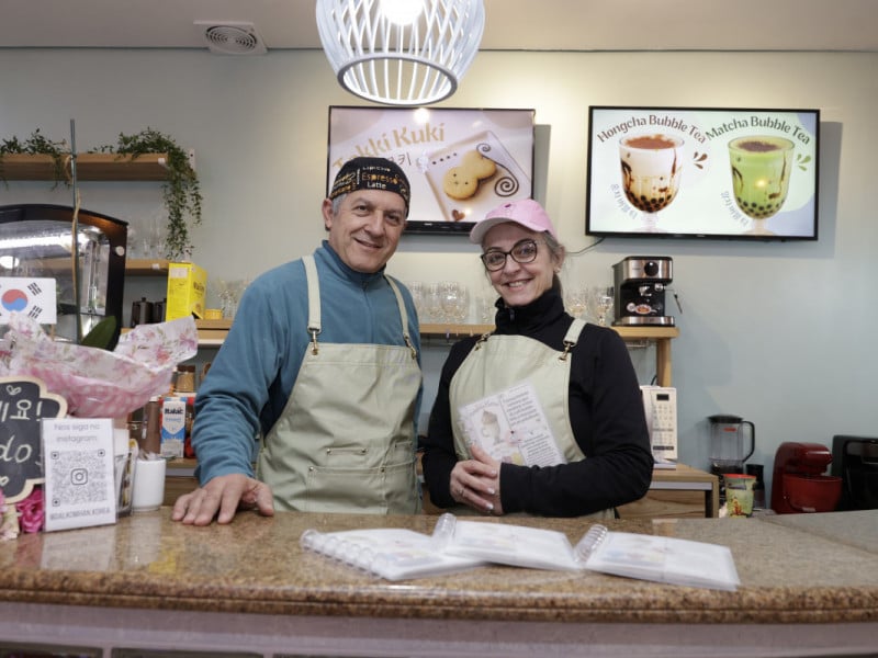 Os empreendedores pretendem oferecer uma experi&ecirc;ncia t&iacute;pica da Coreia do Sul Foto: T&Acirc;NIA MEINERZ/JC