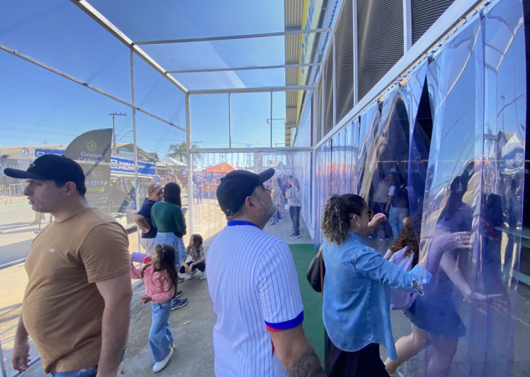 Público se surpreende com as medidas de segurança contra a Gripe Aviária na Expointer