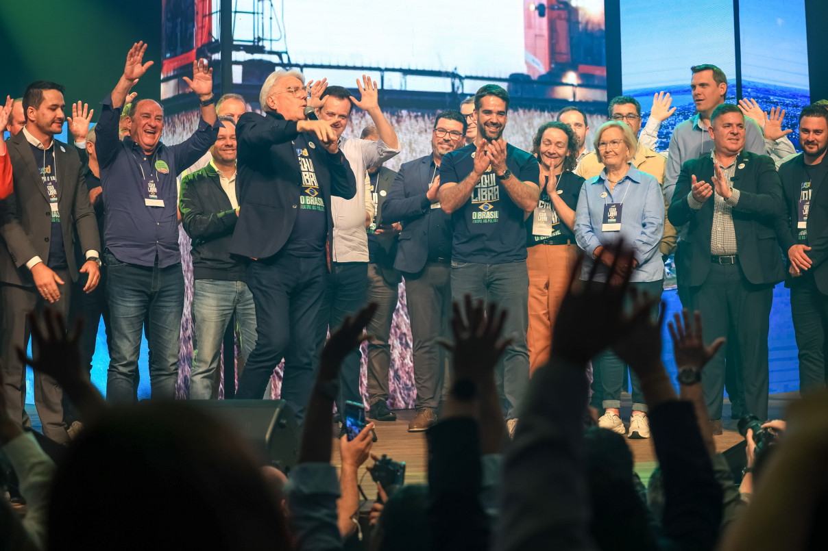 Leite não negou que tem pretensão de ser presidente, mas evitou qualquer intransigência | Maurício Tonetto/Divulgação/JC