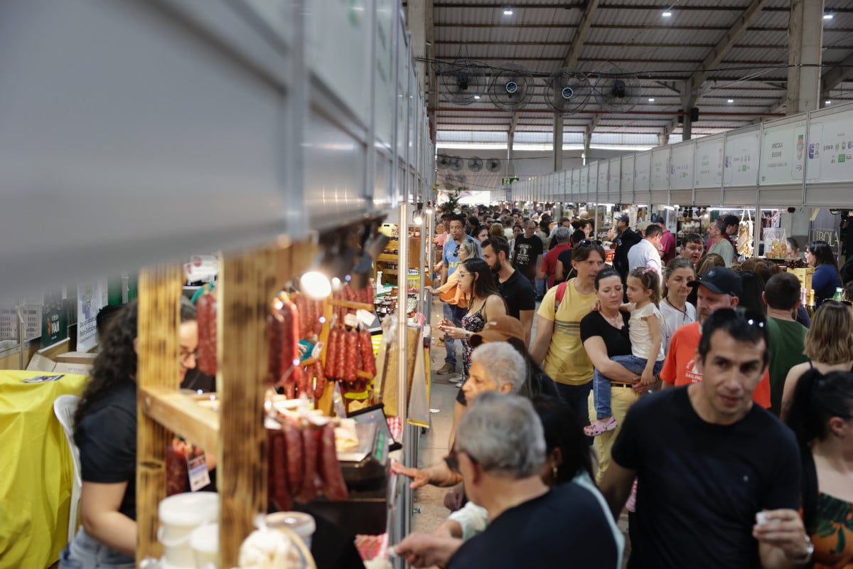 Feira da Agricultura Familiar foi o local mais procurado pelos visitantes | Tânia Meinerz/JC
