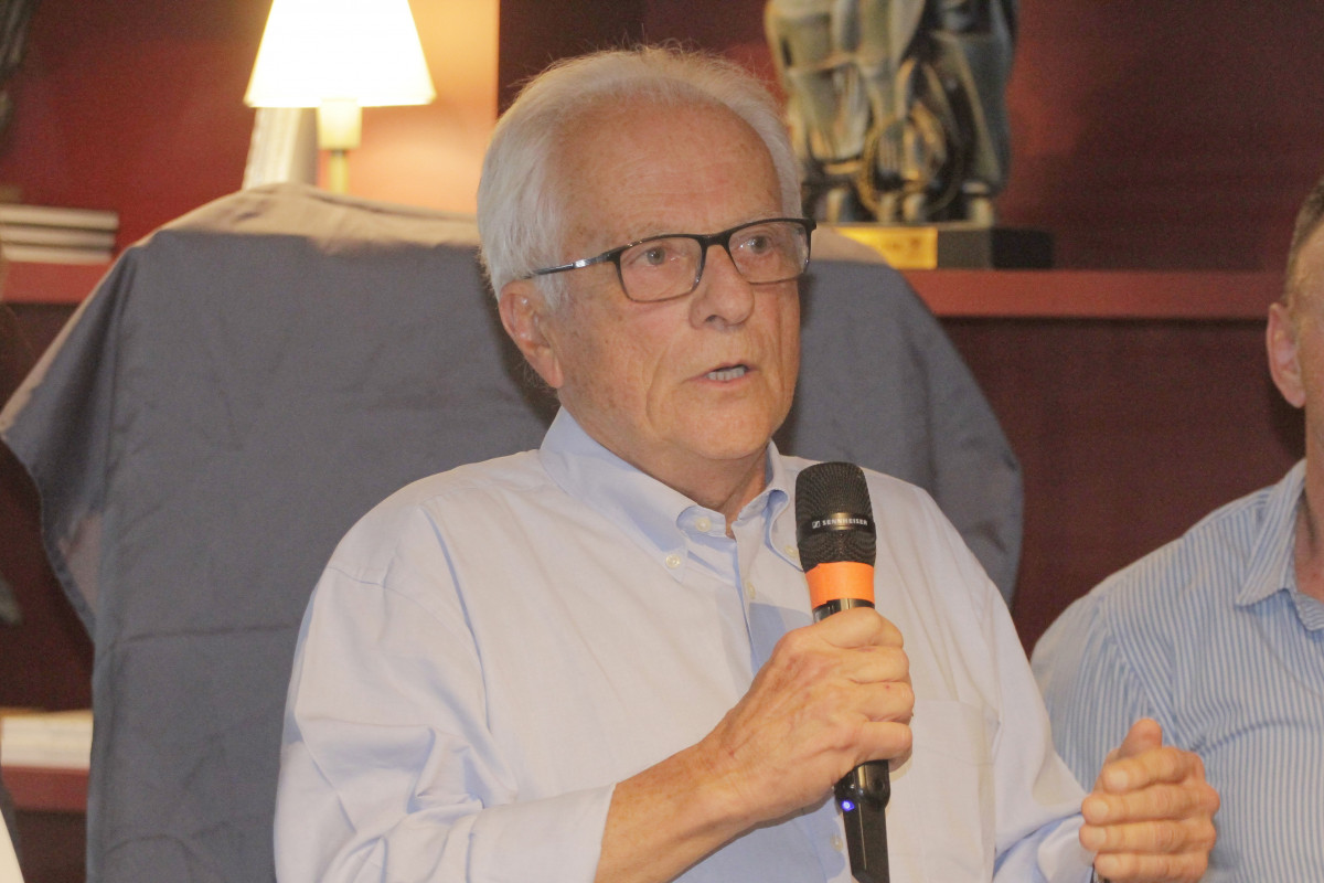 Presidente José Paulo Cairoli Abertura da Casa da Associação Brasileira de Angus &Ultrablack, na Expointer | EVANDRO OLIVEIRA/JC
