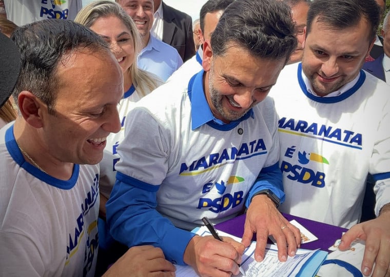 Maranata assinou a ficha de filiação no PSDB dois dias após 28 prefeitos deixarem a sigla tucana  