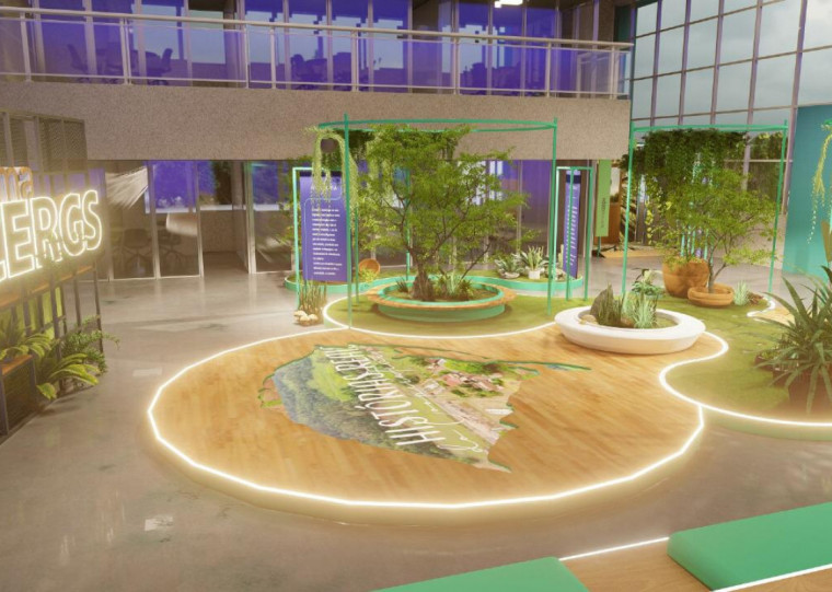 Hall de entrada OCERGS na Expointer 2025