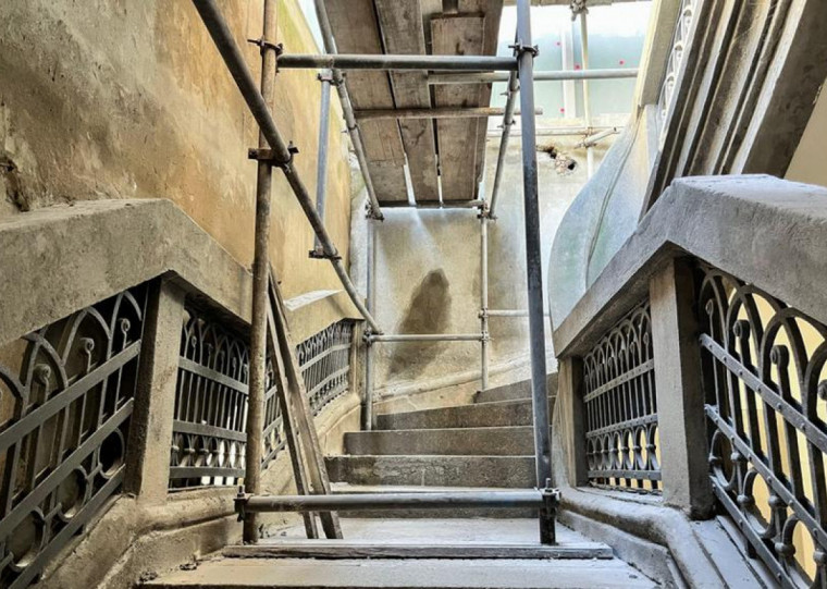  Obras incluem ladrilhos e grades, com conclusão prevista para 2025