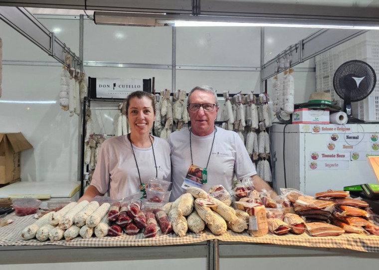Don Cutello Charcutaria lançou o produto este ano, durante a feira