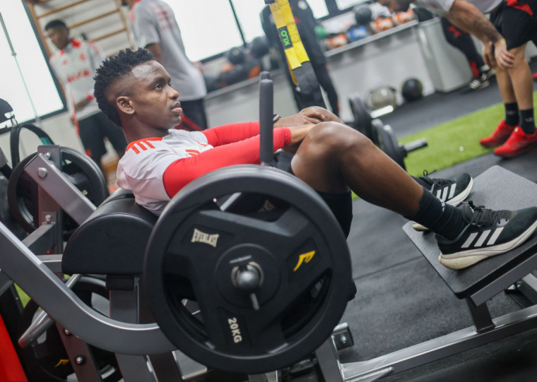 Segundo treino da parada para data Fifa não teve trabalho com bola