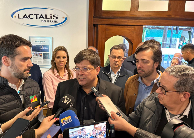 Roosevelt Júnior anunciou aporte na presença do governador gaúcho