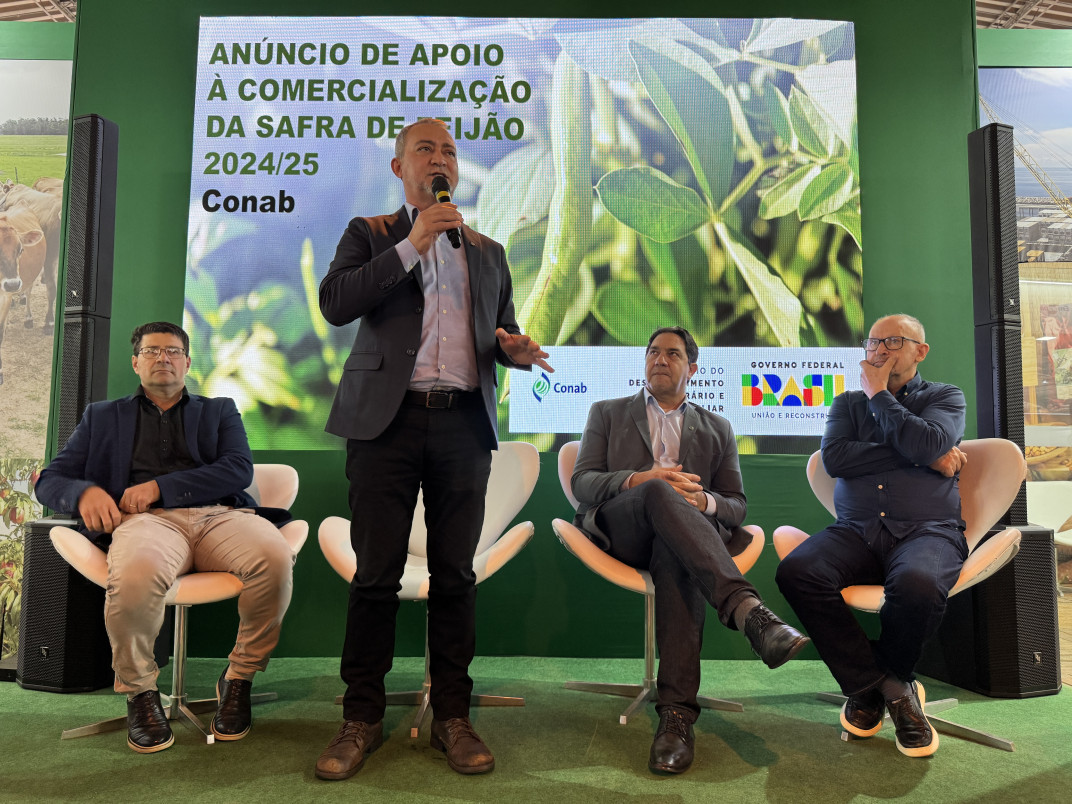 Presidente da Conab, Edegar Pretto anunciou recursos federais | CATIANA MEDEIROS/DIVULGAÇÃO/JC