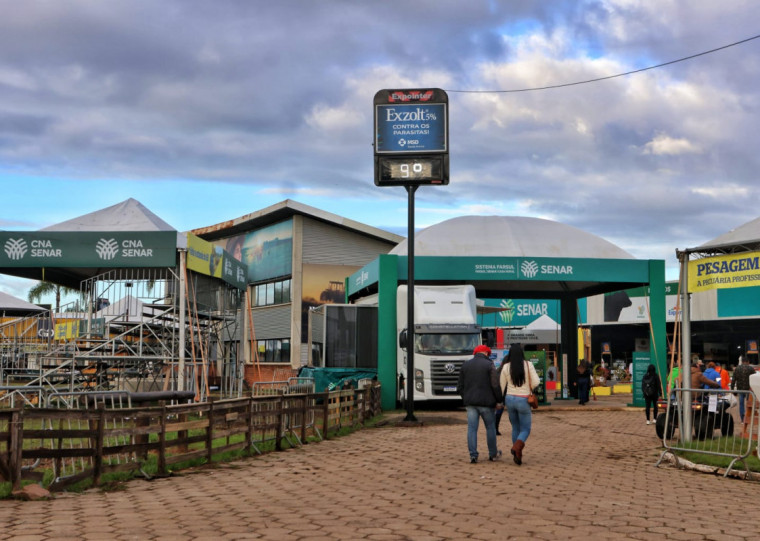 Sábado começou sem grande congestionamento para acessar o parque e frio de 9°C