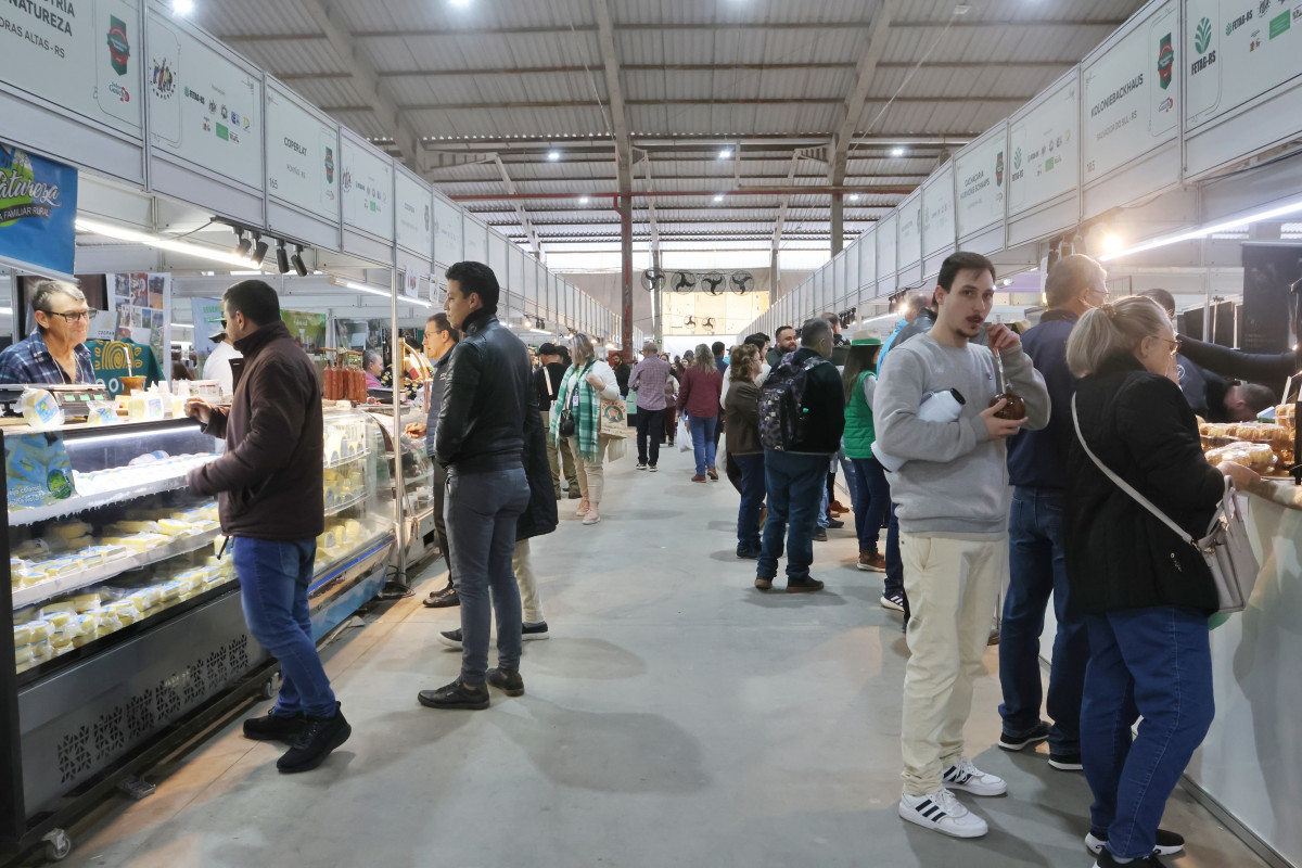 Pavilhão da Agricultura Familiar também registrou o maior volume de vendas da história | Dani Barcellos/Especial/JC