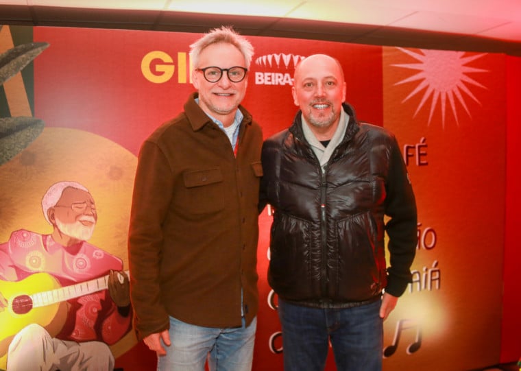 Paulo Pinheiro, diretor-presidente da Brio, recebeu o presidente do Inter, Alessandro Barcellos, no lounge organizado pela Respira Eventos