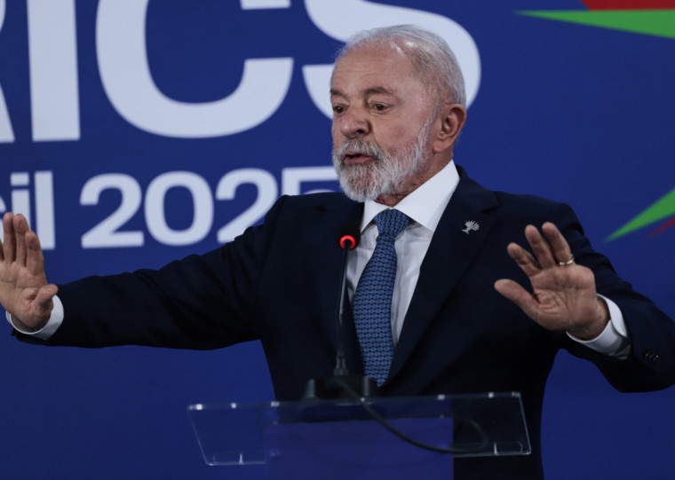 Lula deixou claro em seu discurso as críticas à política comercial do Trump 