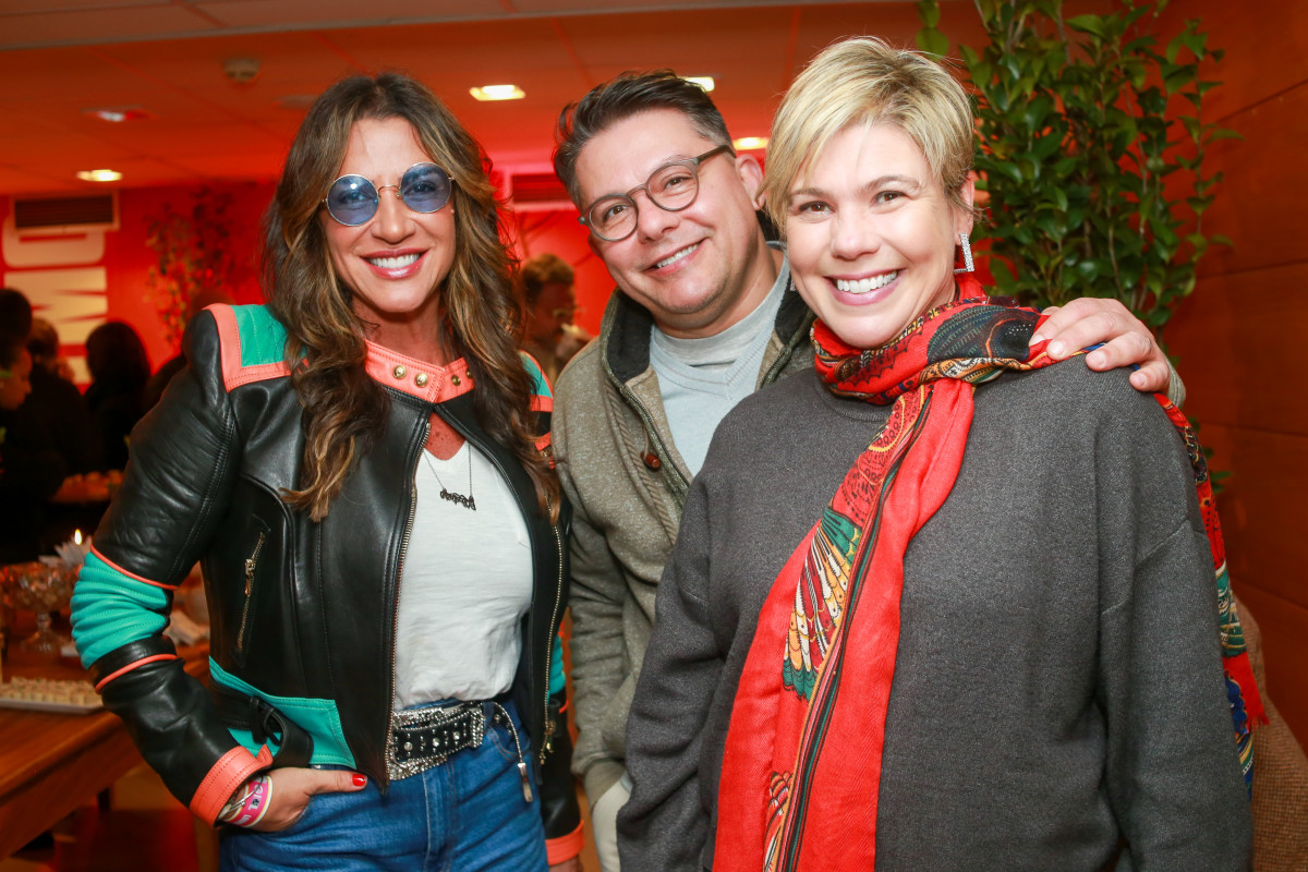 Patti Leivas, Isabel Ferrari e Carlos Joel Santos | LENARA PETENUZZO/DIVULGAÇÃO/JC