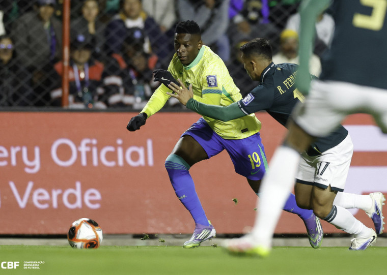 Sem criatividade, a equipe brasileira pouco criou diante dos bolivianos