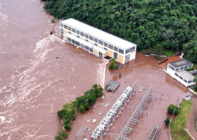 Empreendimento foi inundado nas enchentes de 2024