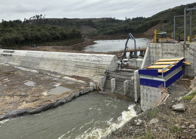 Usina está localizada no rio Ituim, entre Ipê e Muitos Capões