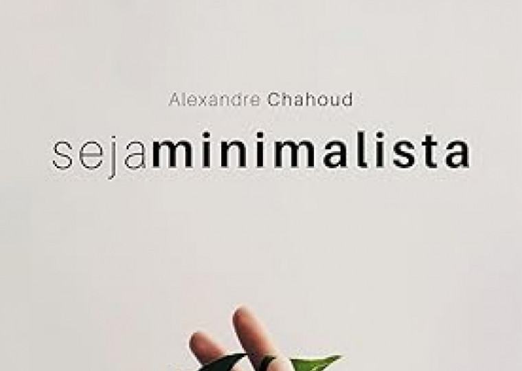 capa livro seja minimalista