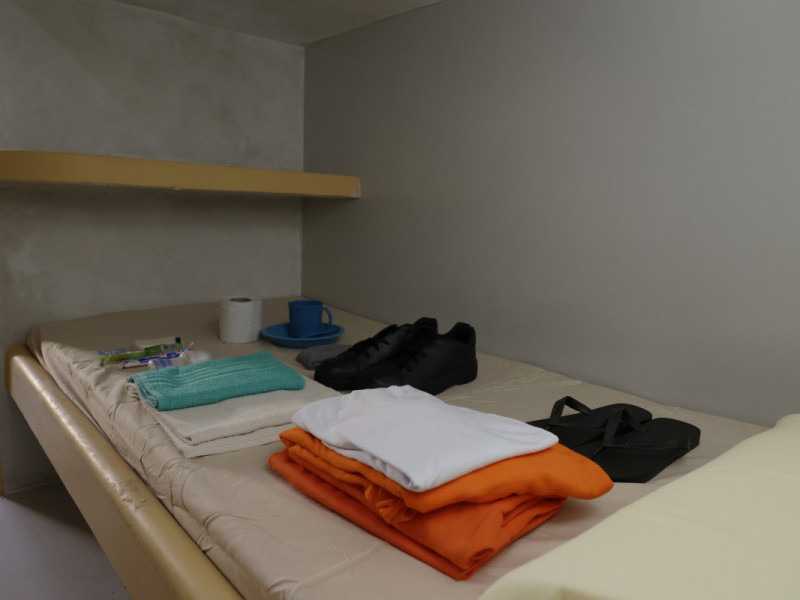 Dormitório de detentos da nova Cadeia Pública de Porto Alegre, no local do antigo presídio central | TÂNIA MEINERZ/JC