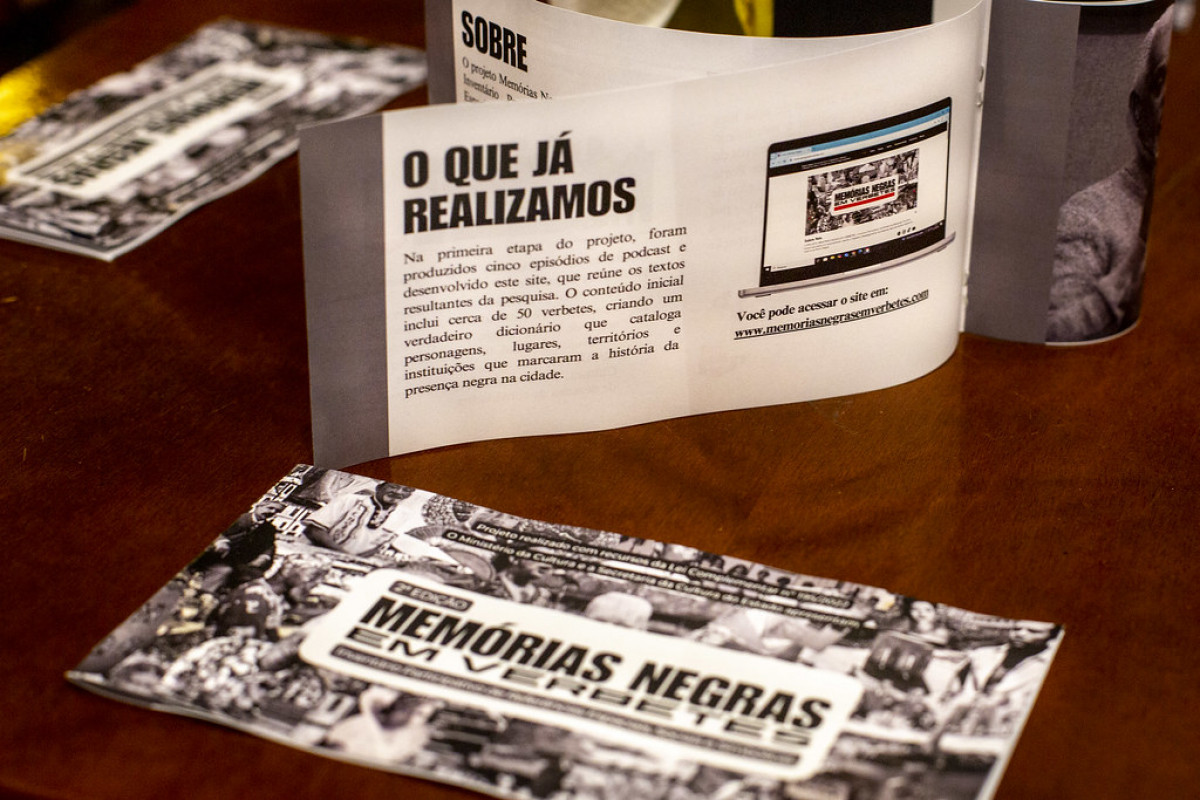 Segunda etapa do projeto Memórias Negras em Verbetes acontece neste domingo