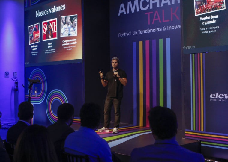 Rony Meisler, cofundador e ex-CEO da Reserva, foi um dos destaques do evento