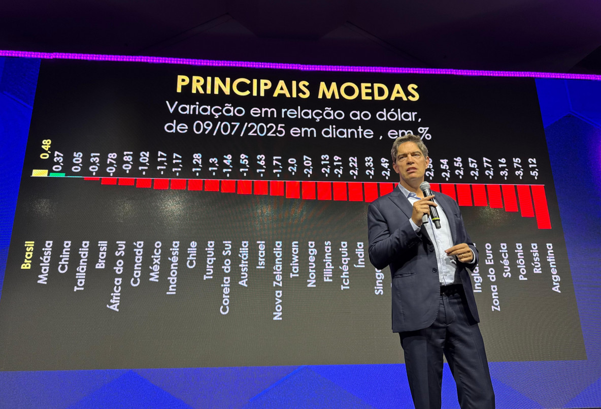 Amorim mostrou que o Real lidera a valorização das moedas pelo mundo | PATRÍCIA COMUNELLO/ESPECIAL.JC