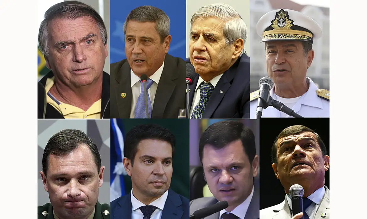 Confira as penas de Bolsonaro e mais 7 condenados pelo Supremo